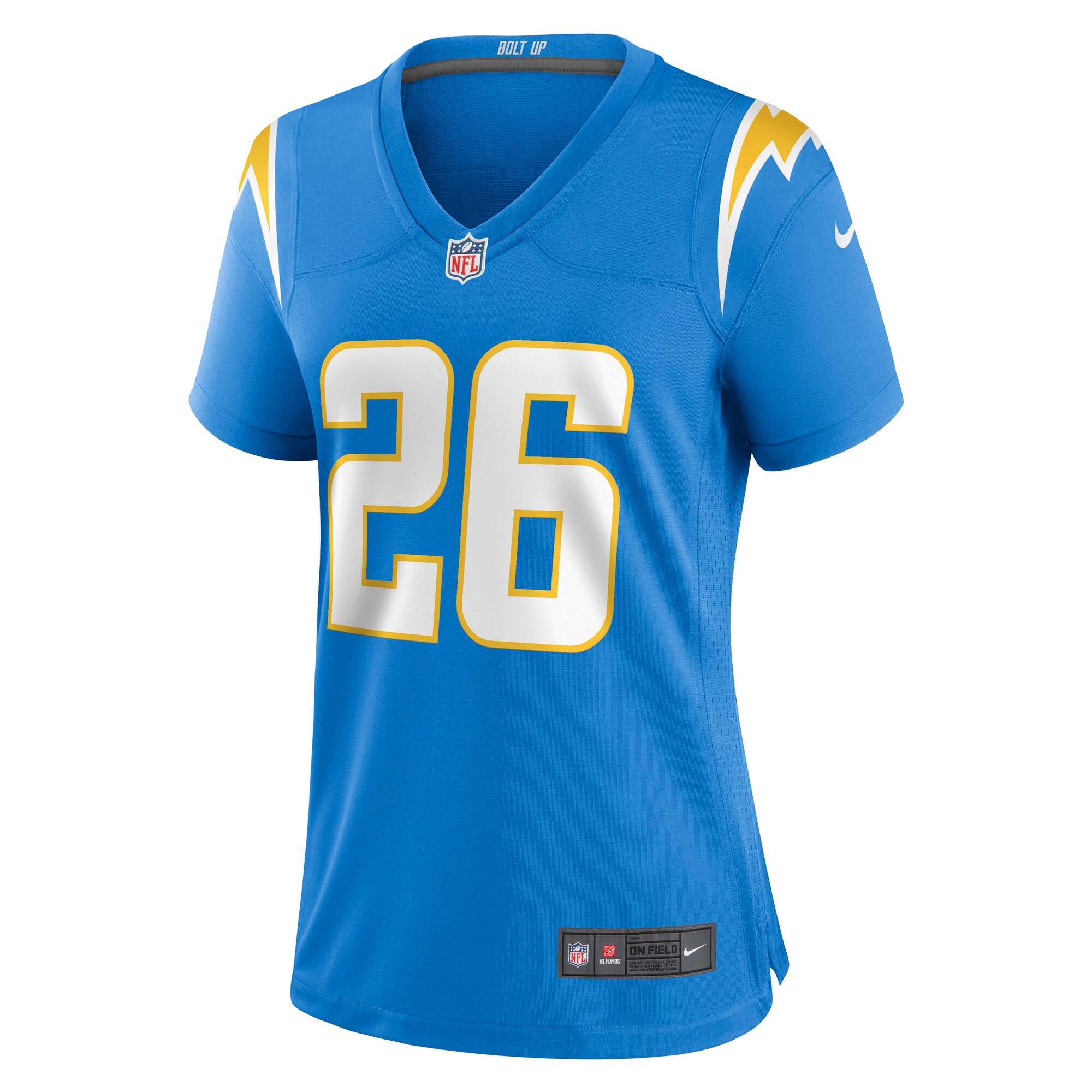 Asante Samuel Jr. Los Angeles Chargers Nike Women’s Game Player Jersey – Powder Blue
