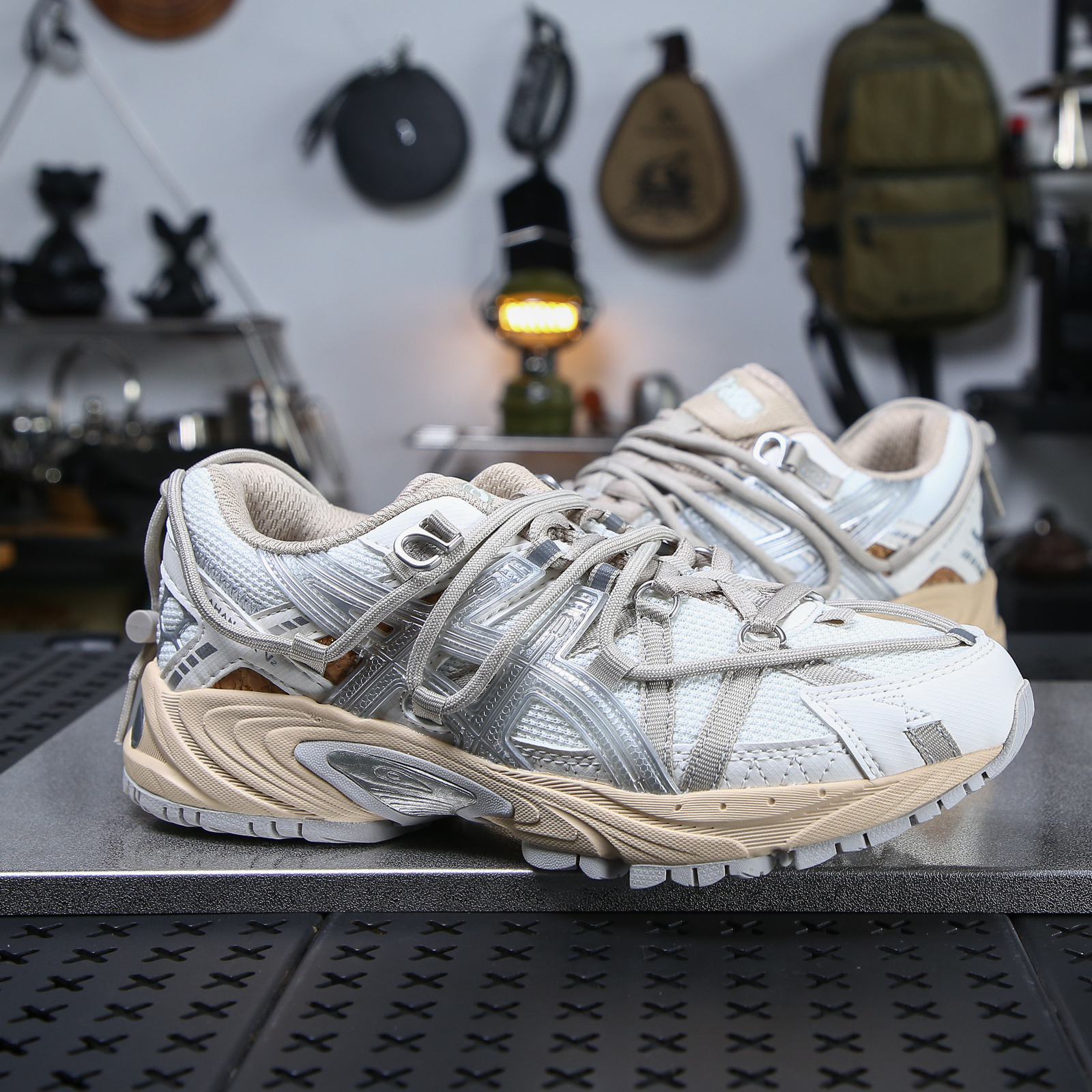ASICS Gel Kahana TR V2 Cream Pure Silver - 1203A259-250