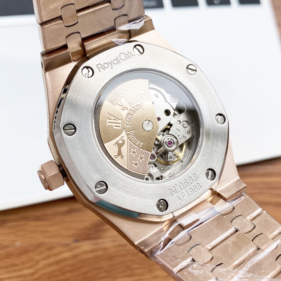 Alternative view of Audemars Piguet Rose Gold Tapestry - Audemars Piguet Rose Gold