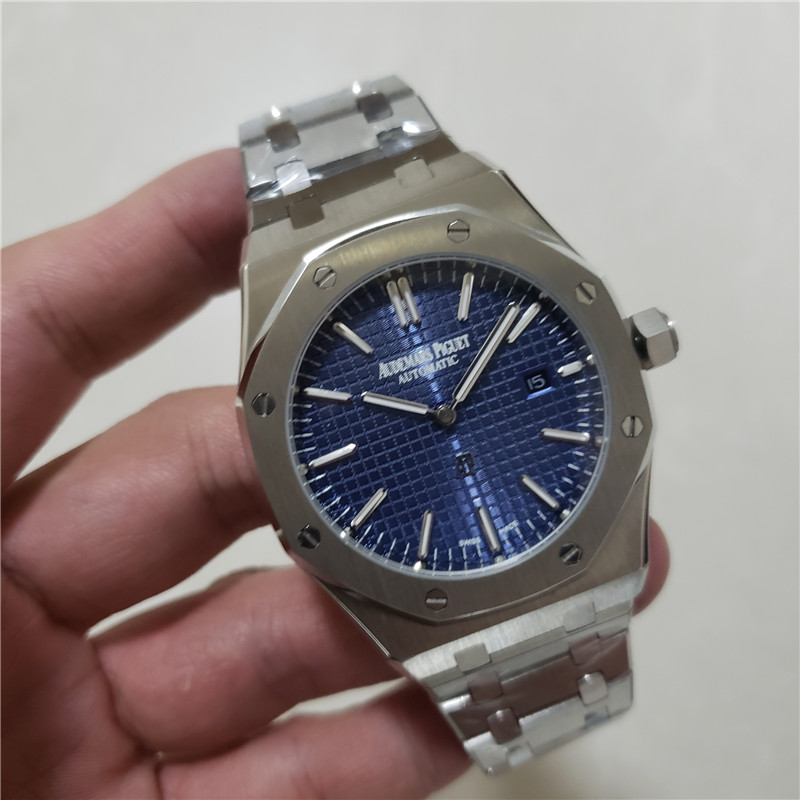 Audemars Piguet Blue Steel - Audemars Piguet Royal Oak Blue Dial Steel