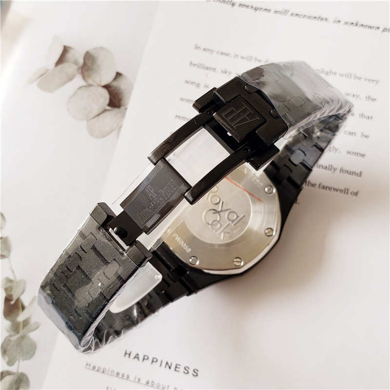 Royal Oak All Black - Audemars Piguet Chronograph Watch - Image 4