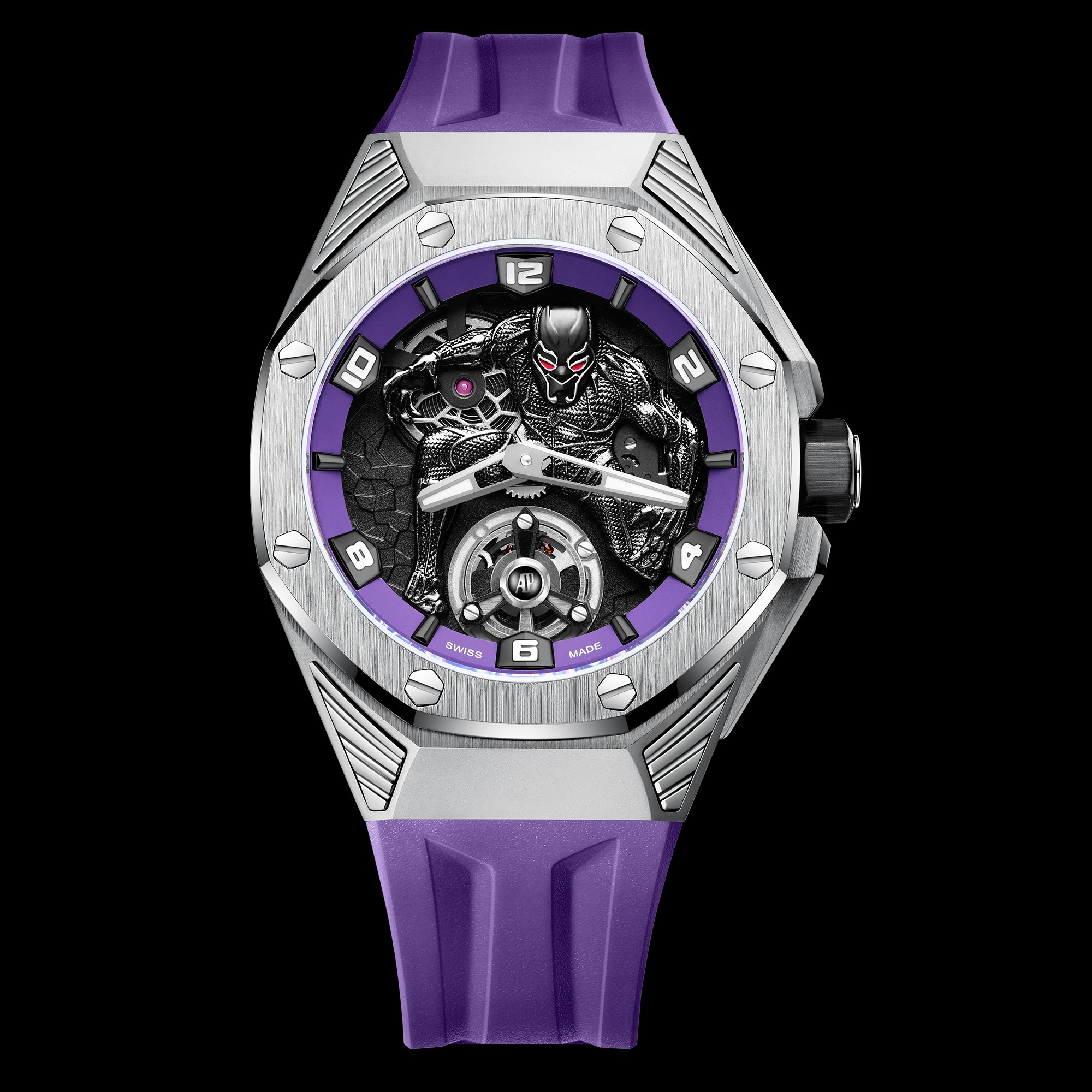 AP Royal Oak Black Panther Purple - Audemars Piguet Watch