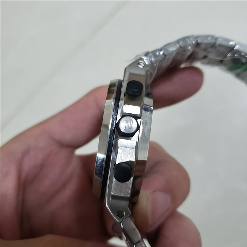 Alternative view of Audemars Piguet Blue Dial Steel - Chronograph Watch