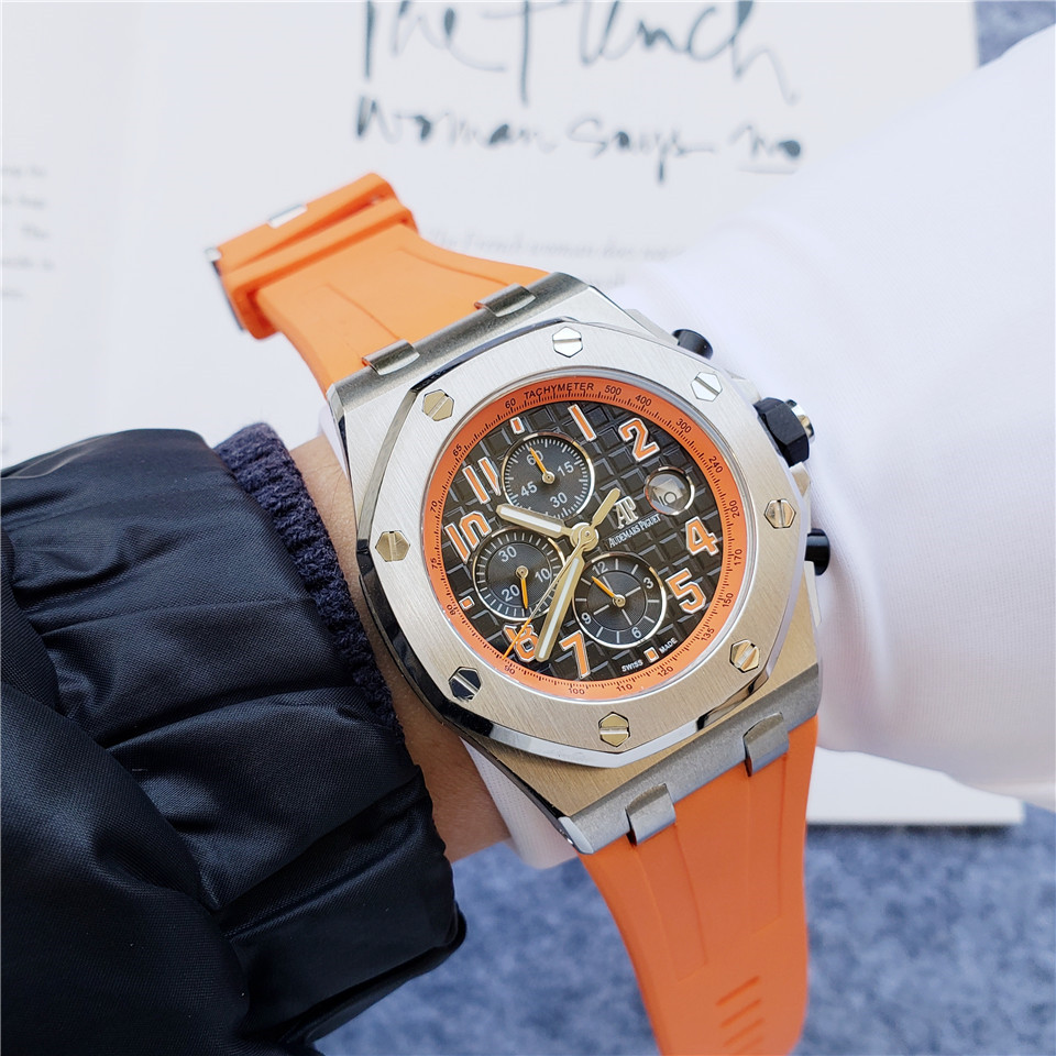 Alternative view of AP Royal Oak Orange - Steel Chronograph Watch