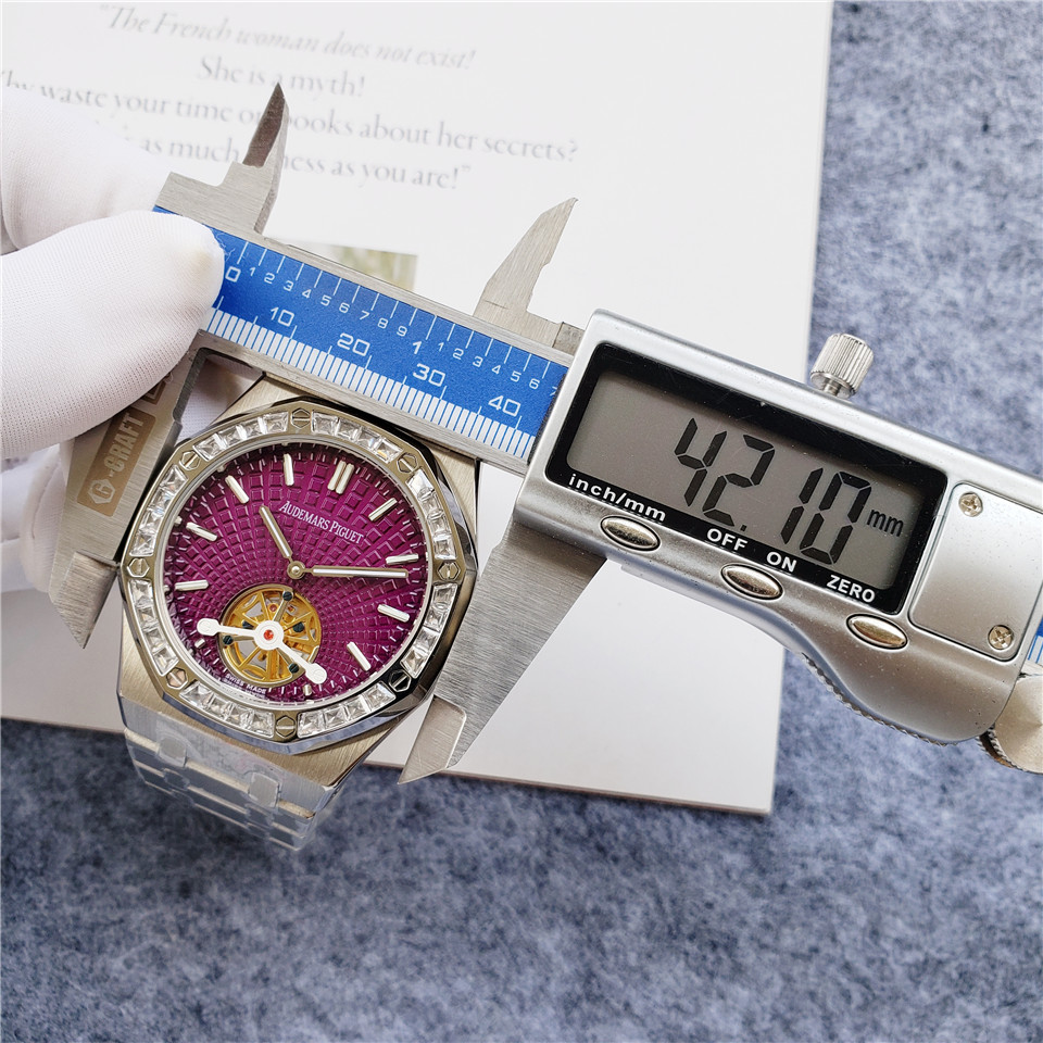 Alternative view of Audemars Piguet Purple Diamond - Audemars Piguet Purple Dial Diamond