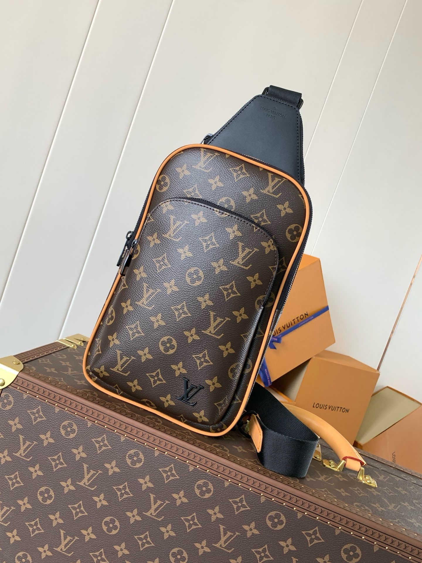 Avenue NM Monogram Macassar Crossbody Bag Brown - Bag | LOUIS VUITTON