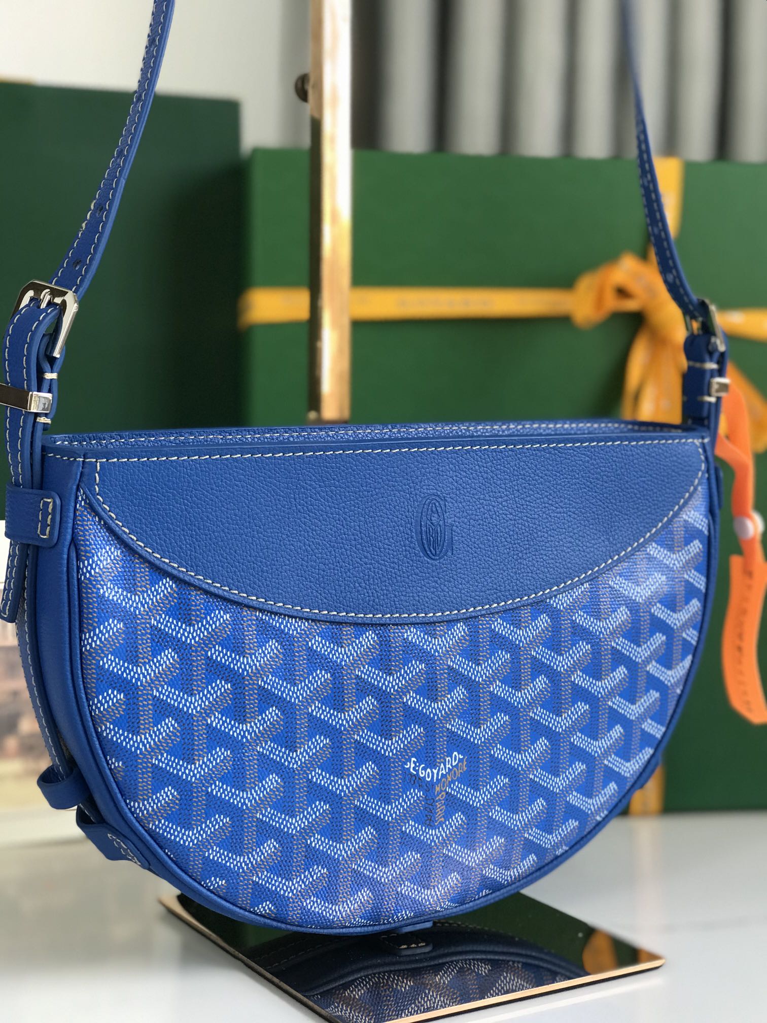 bag Goyard Hirondelle Bag 'Blue' HIRONDPMLTY10CL10P