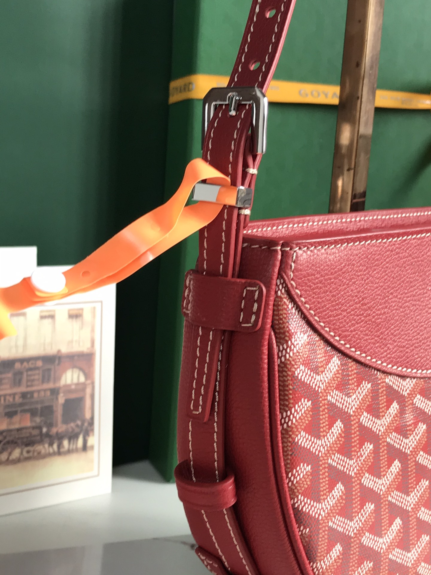 bag  Goyard Hirondelle Bag 'Red' HIRONDPMLTY02CL02P