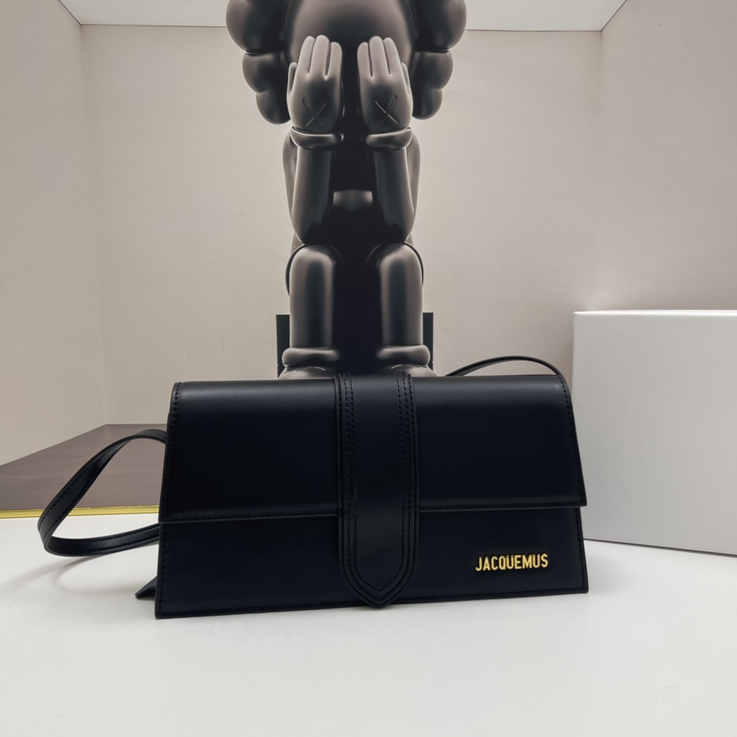 bag Jacquemus Le Grand Bambino Black Bag