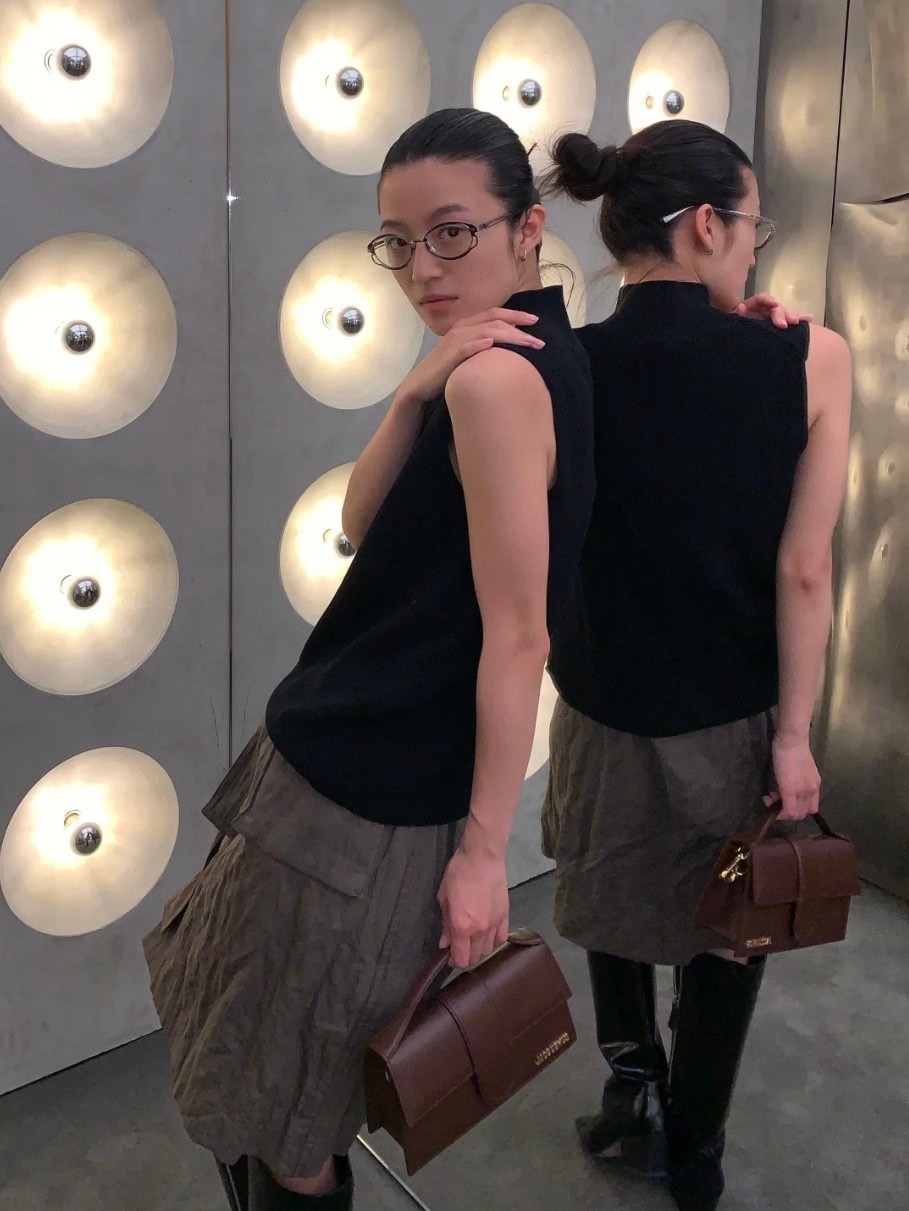 bag Jacquemus The Large Bambino 'Brown' 213BA007-