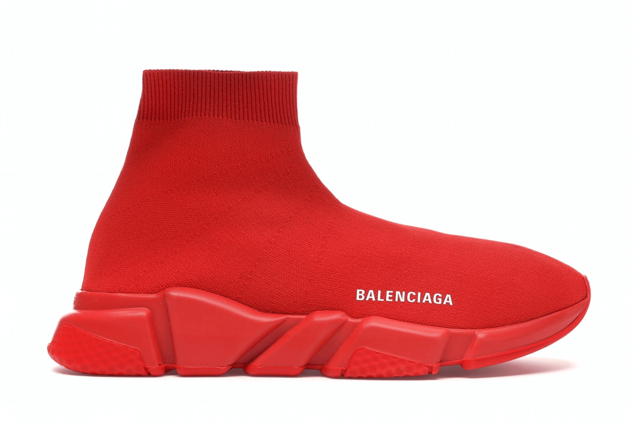 Balenciaga Speed Trainer Red Shoes (M)