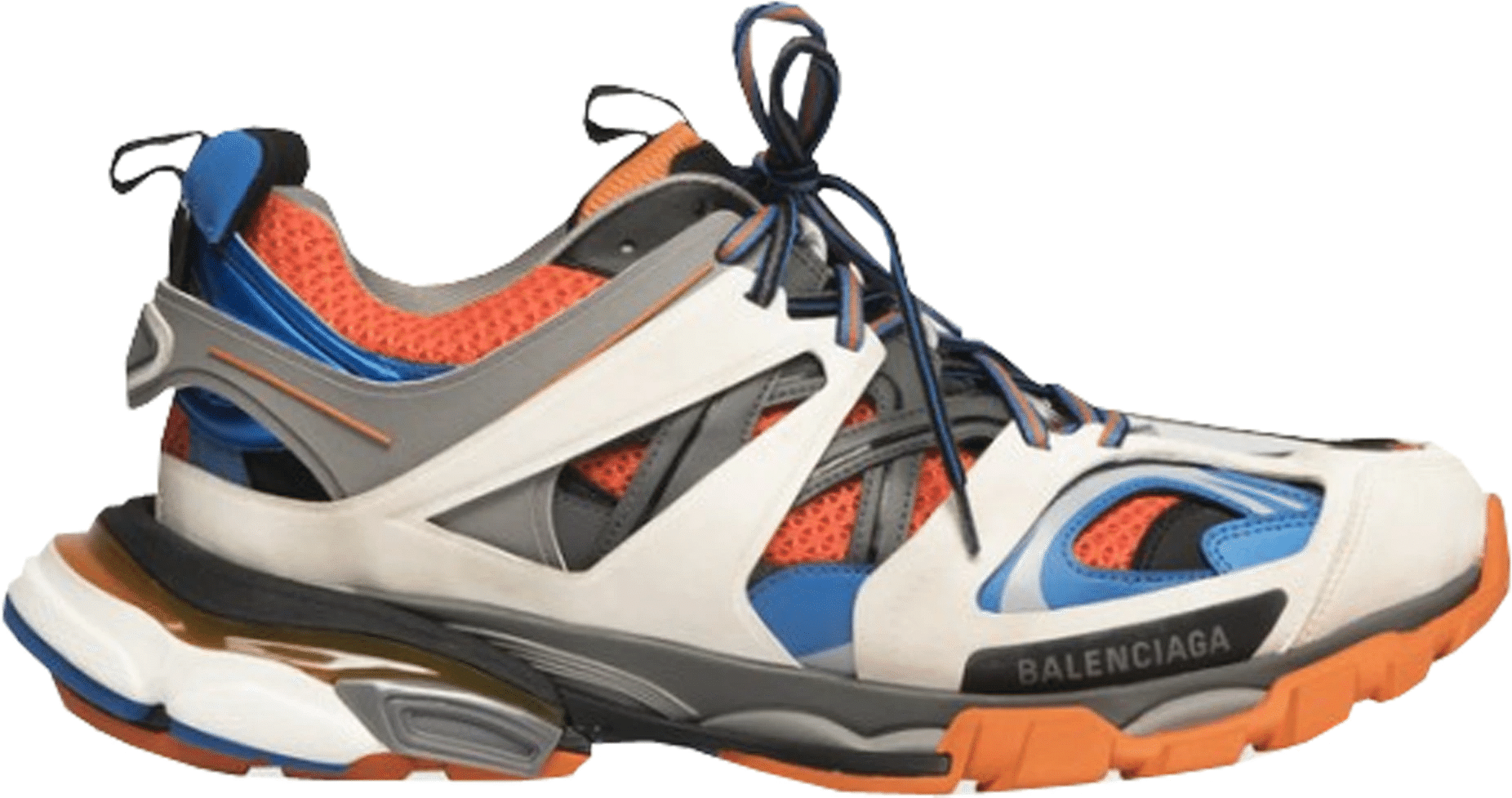 Balenciaga Track Orange Blue Women's Size 7 - 10 US