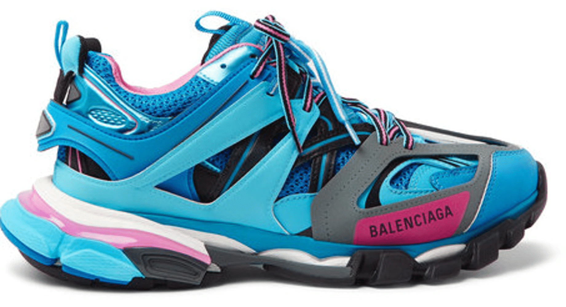 Balenciaga Track Runners Blue Shoes (M)