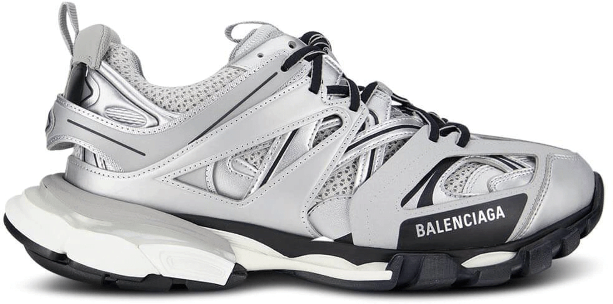 Balenciaga Track Silver Shoes (M)