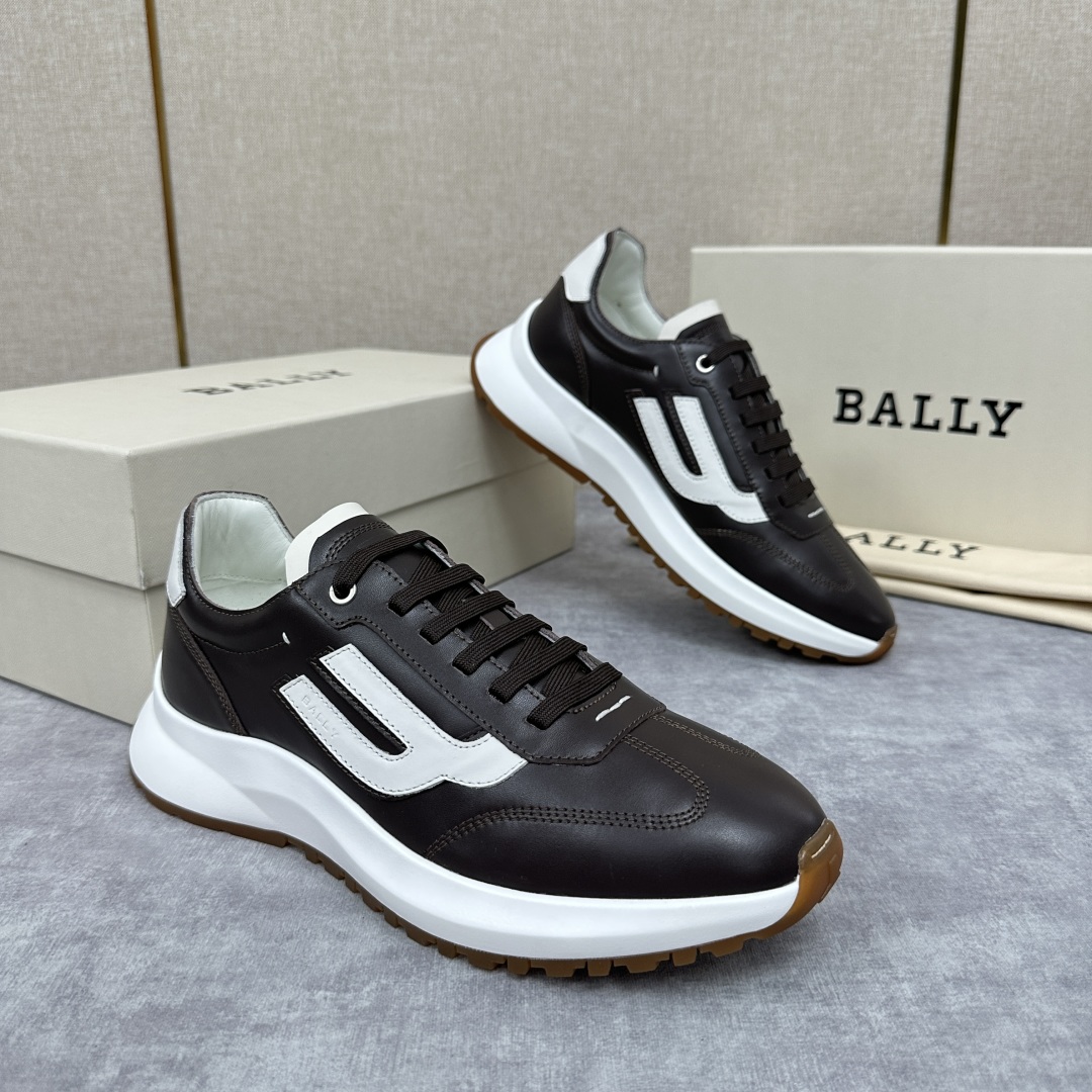 Bally Sneakers Men's Shoes 'Black White' DEMYL-F-950 – LUXITY