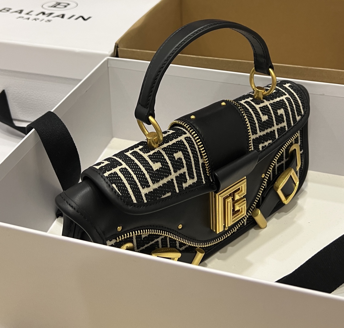 Balmain Paris B-Buzz Bag - Iconic Luxury Handbag