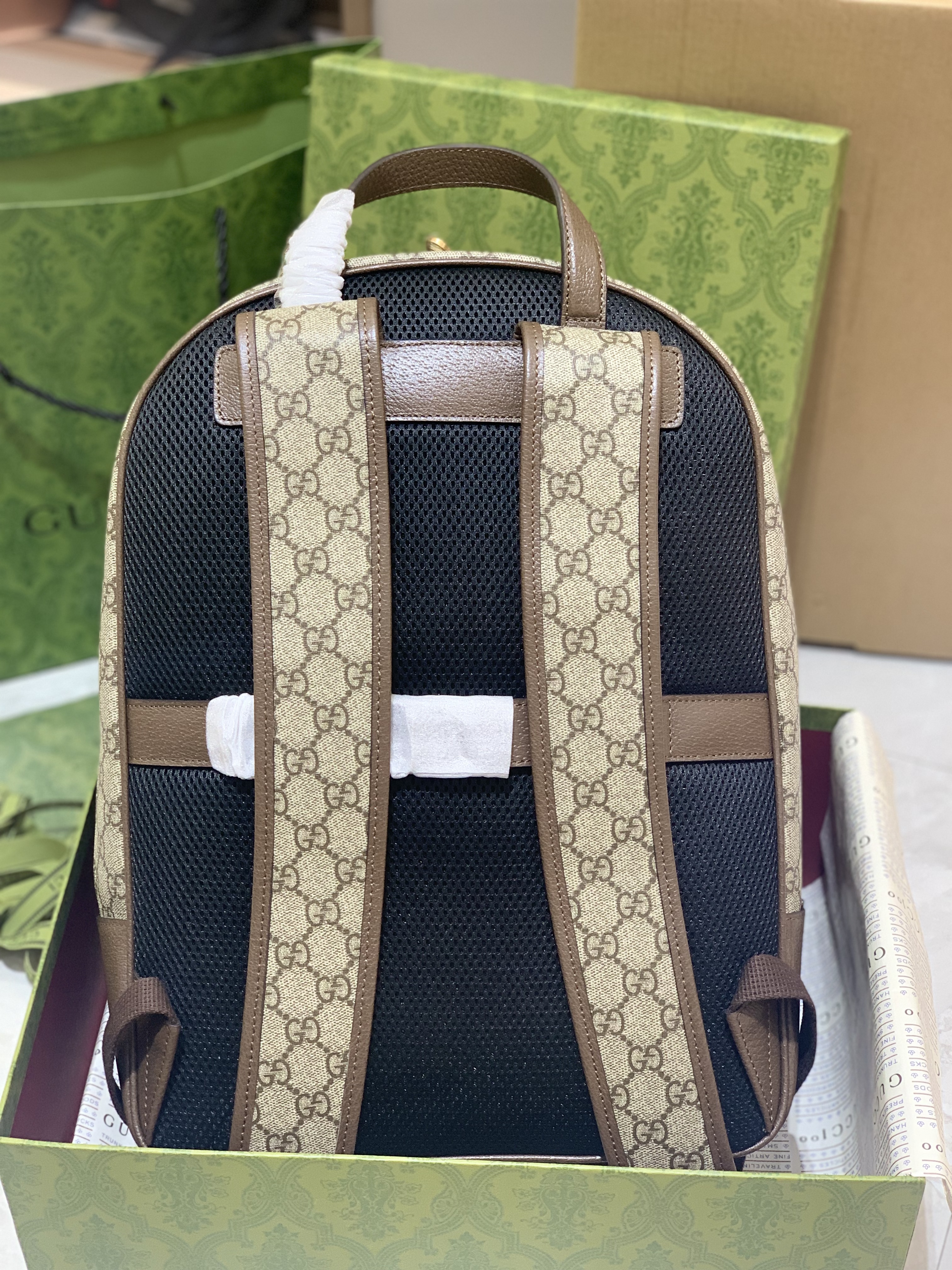 Balo Gucci Ophidia Gg Backpack ‘Beige’