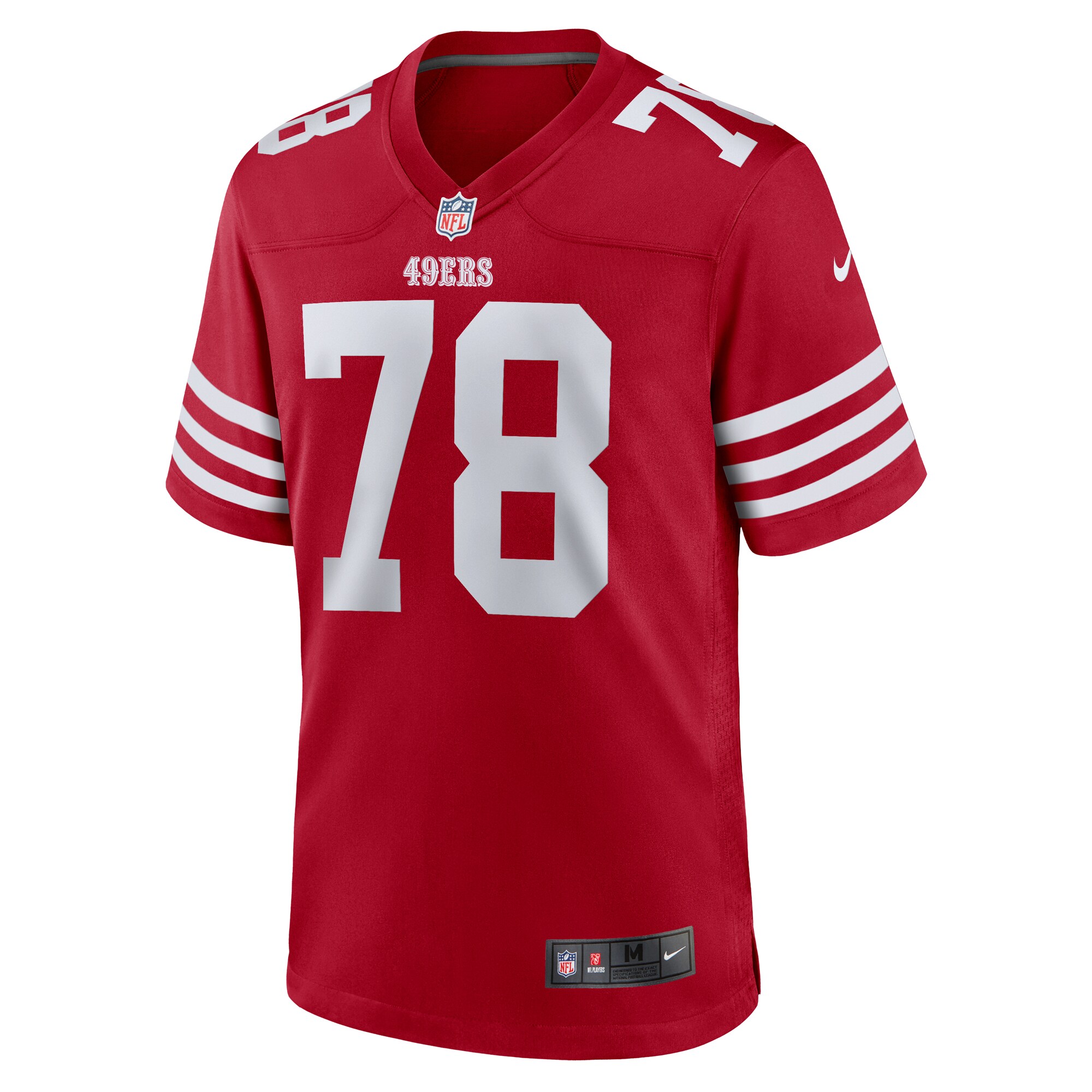 Ben Bartch San Francisco 49ers Nike  Game Jersey -  Scarlet