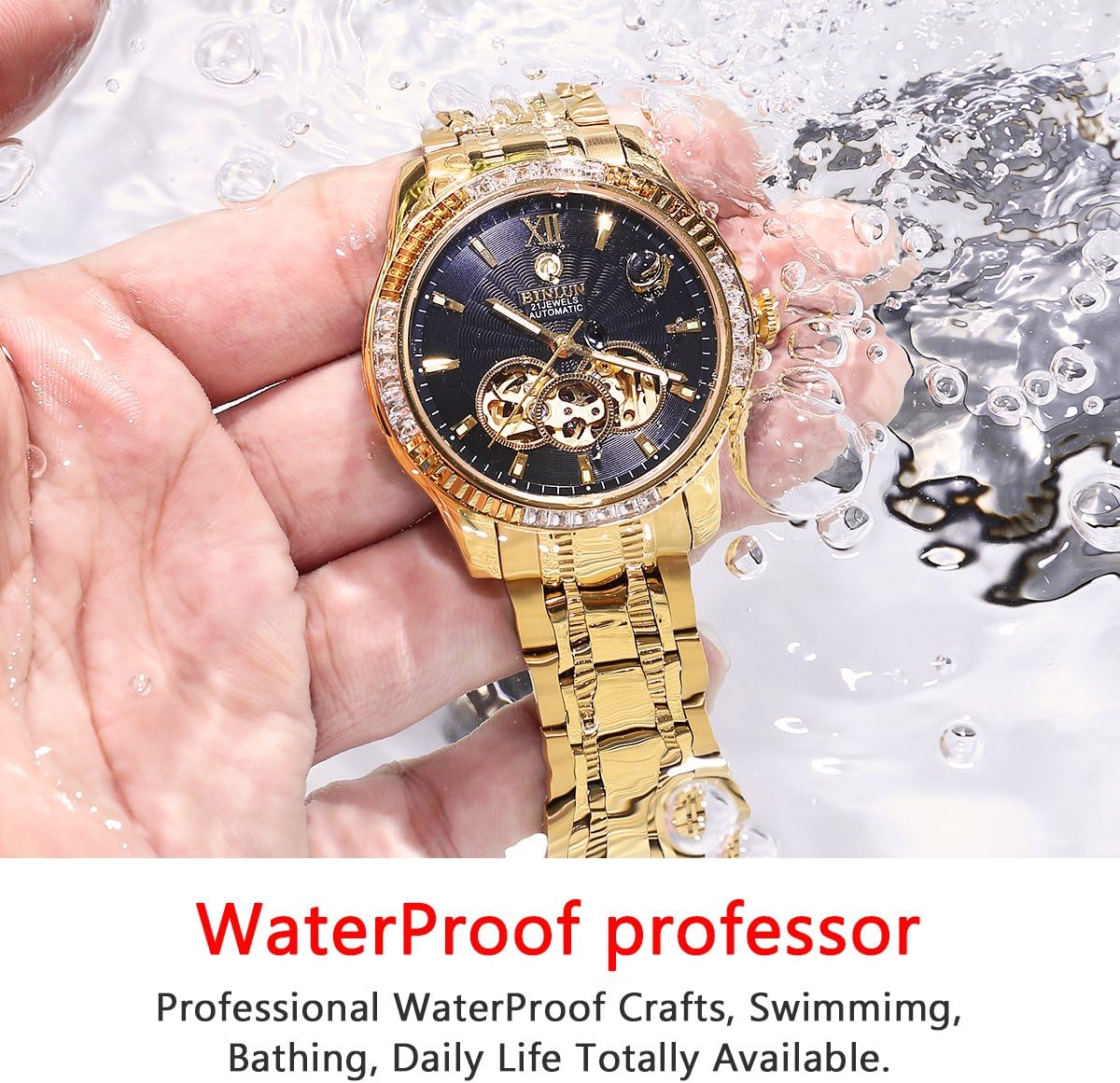 Alternative view of Skeleton Wrist Watch