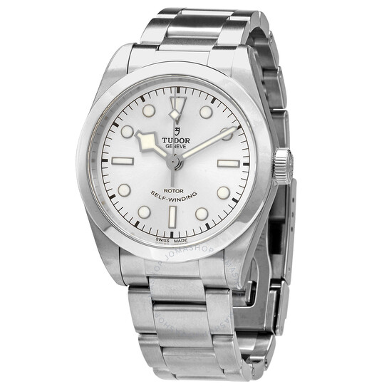 Black Bay 36 Silver Dial Watch