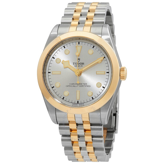 Black Bay 39 S&G Automatic Chronometer Silver Dial Men's Watch