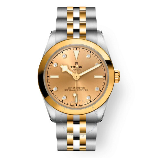 Black Bay Automatic Diamond Champagne Dial Ladies Watch