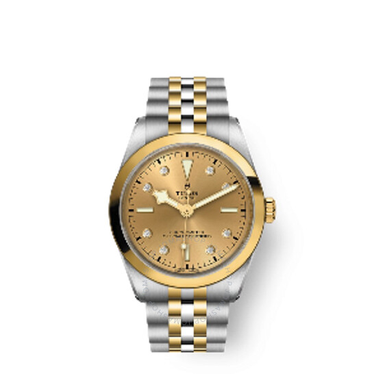 Black Bay Automatic Diamond Champagne Dial Ladies Watch