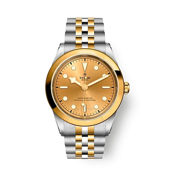 Black Bay Automatic Diamond Champagne Dial Men's Watch