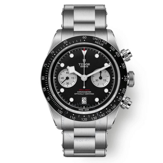 Black Bay Chrono Automatic Chronometer Black Dial Men's Watch