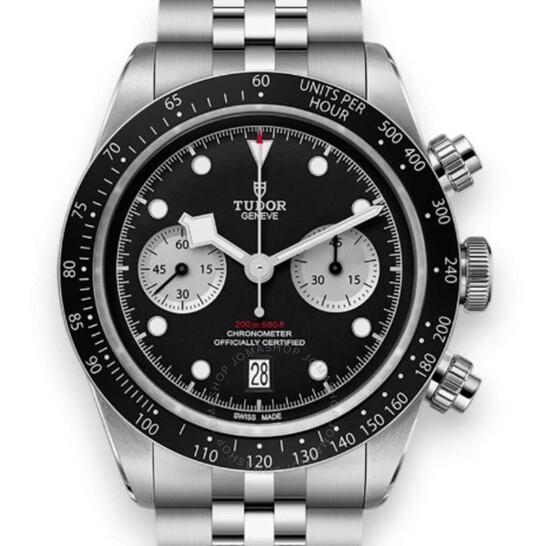 Black Bay Chrono Automatic Chronometer Black Dial Watch
