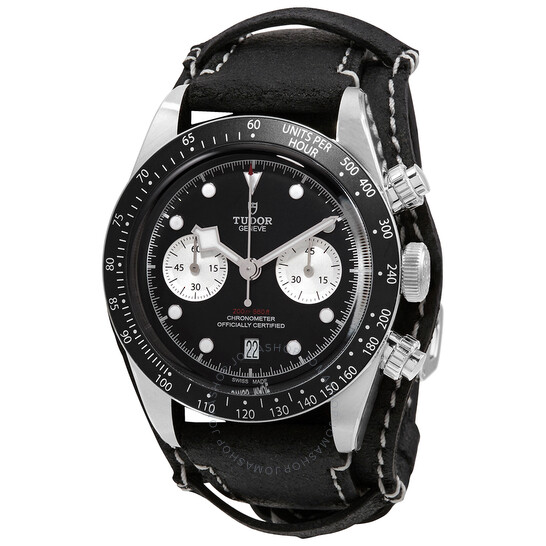 Black Bay Chrono Chronograph Automatic Chronometer Black Dial Men's Watch