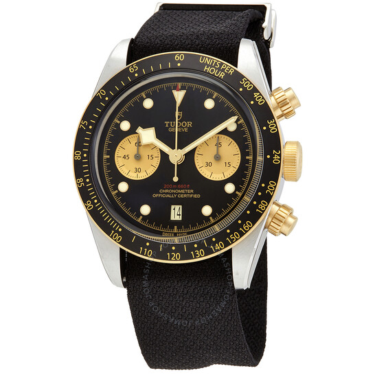 Black Bay Chronograph Automatic Black Dial Men's Watch