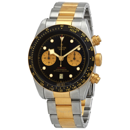 Black Bay Chronograph S&G Automatic Black Dial Men's Watch 79363n-0001