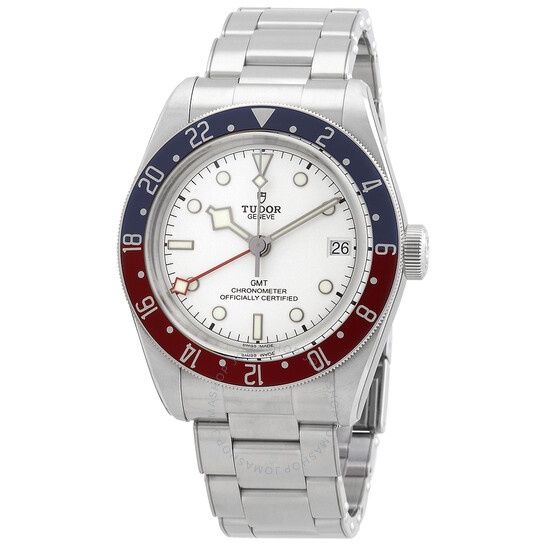 Black Bay Pepsi GMT Automatic Chronometer Opaline Dial Men's Watch