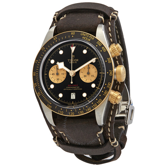 Black Bay S&G Chronograph Black Dial Men's Watch