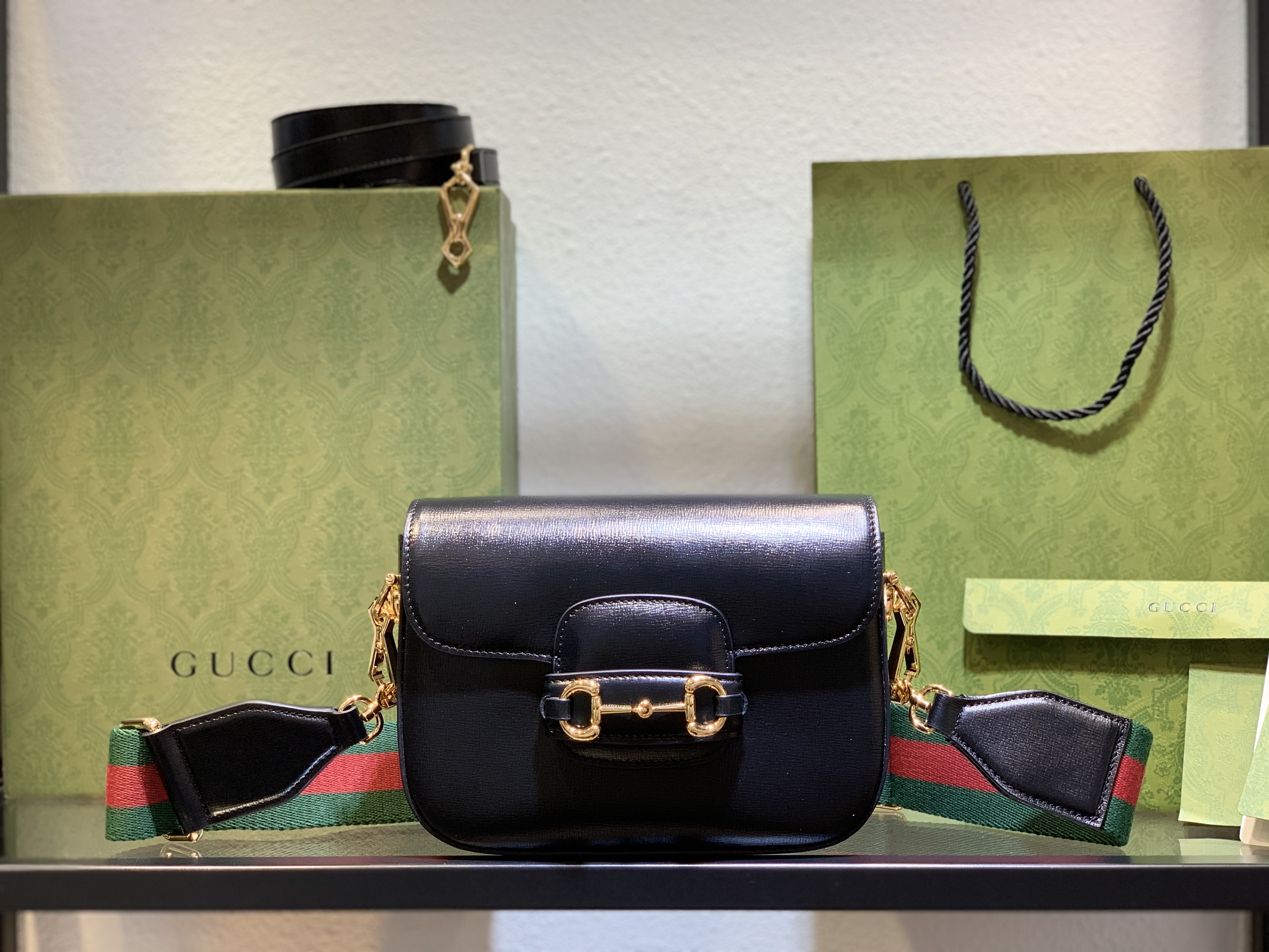 Gucci 1955 Horsebit Black Bag – Stunning 2024 Premium Design