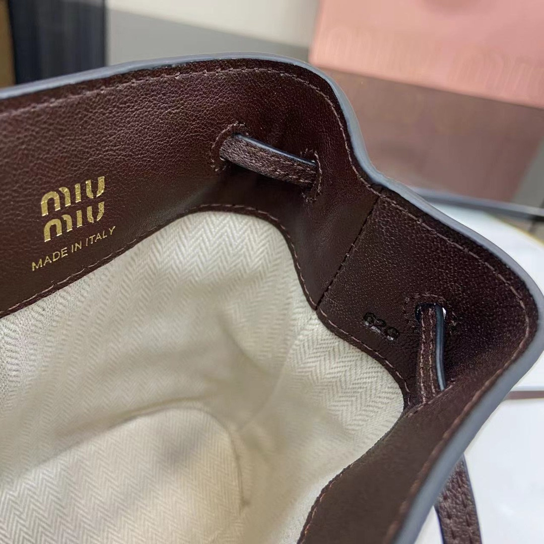 Black Nappa Leather Mini-bag | Miu Miu