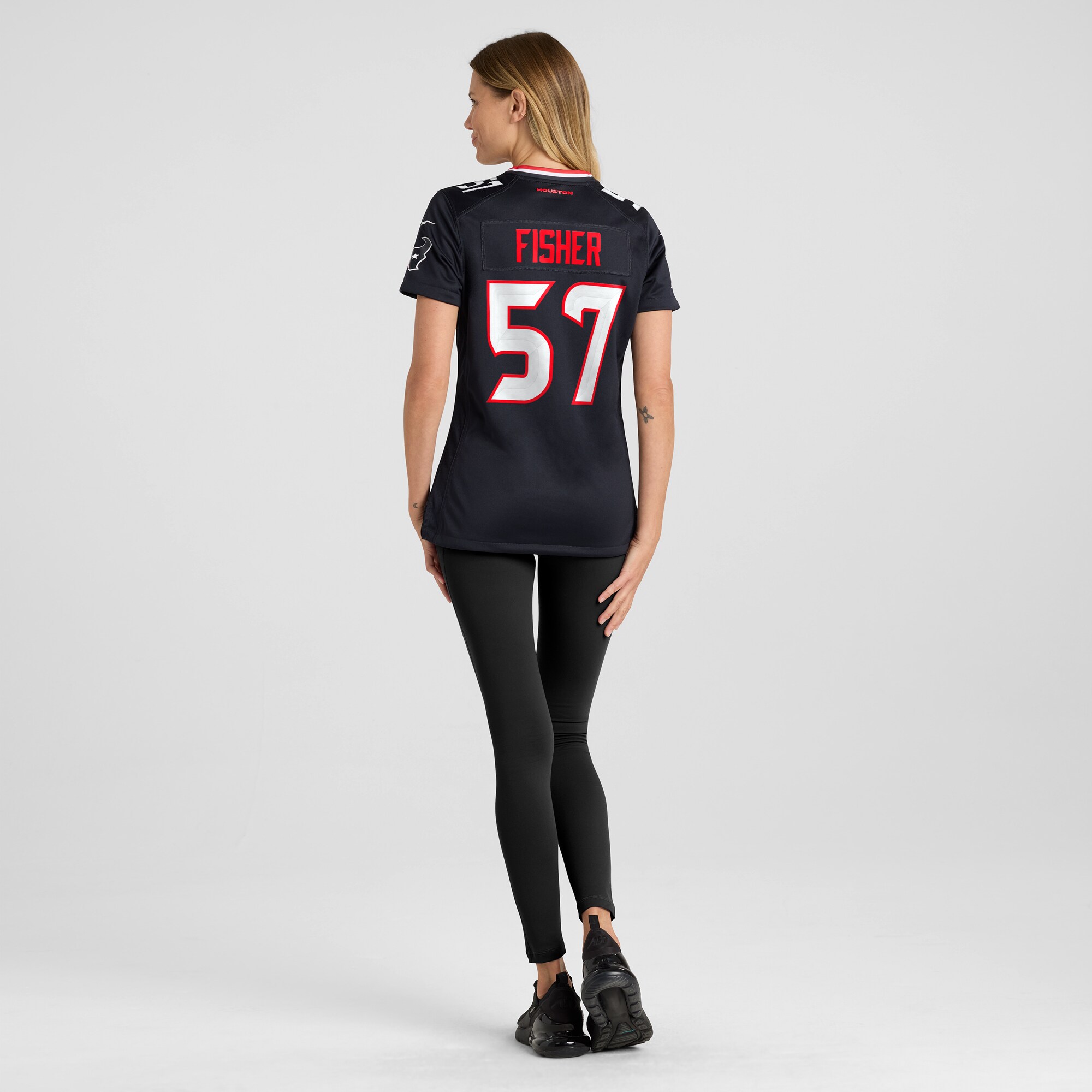 Blake Fisher Houston Texans Nike Women's Team Game Jersey -  Navy