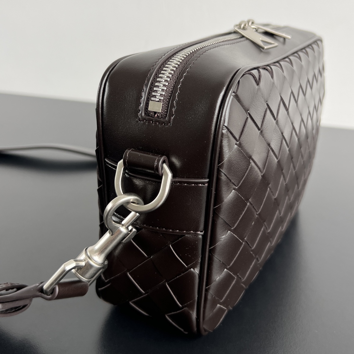 Bottega Veneta® Men's Intrecciato Camera Bag in
