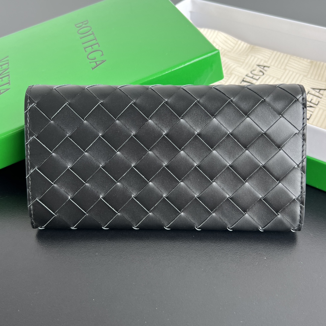 Bottega Veneta Intrecciato Black Leather