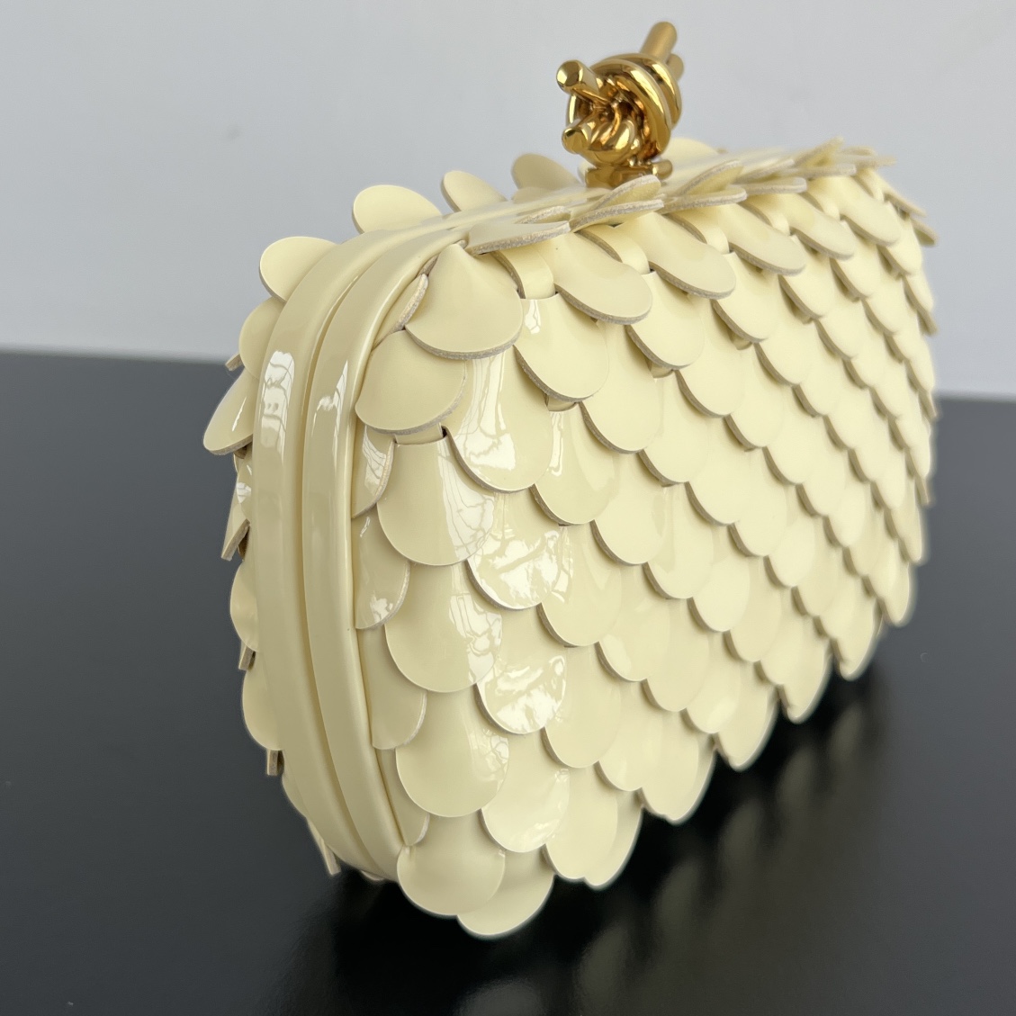 Bottega Veneta TASCHEN SMALL KNOT in Chamomile &