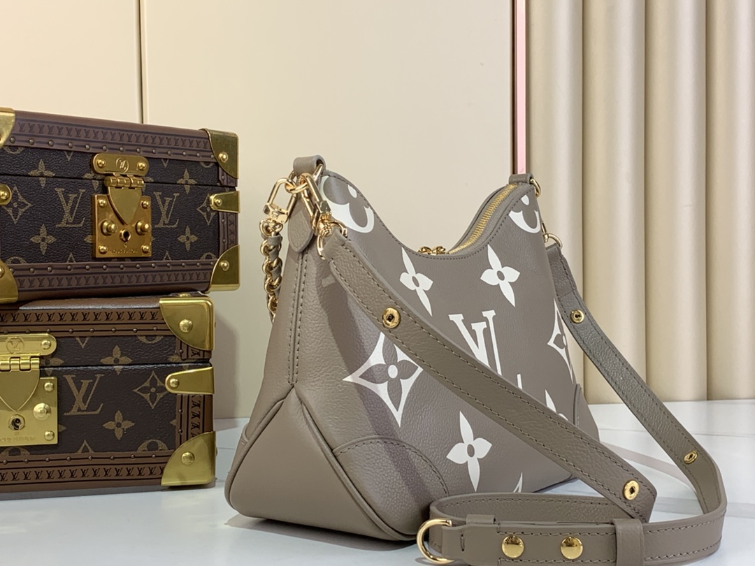 Boulogne PM Bicolor Monogram Empreinte Leather - Women Louis Vuitton