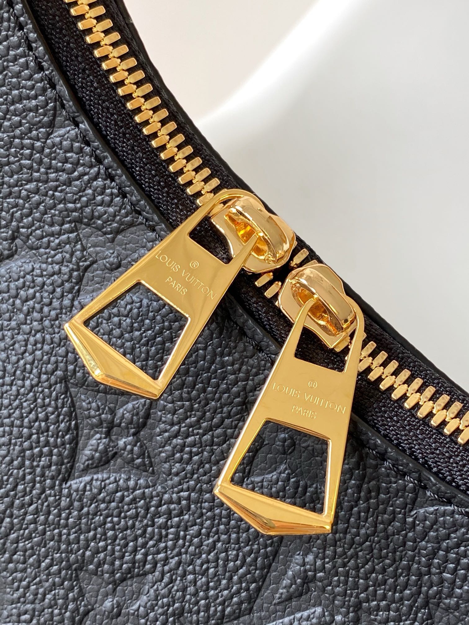 Boulogne PM Monogram Empreinte Bag Black – Bags | LOUIS VUITTON