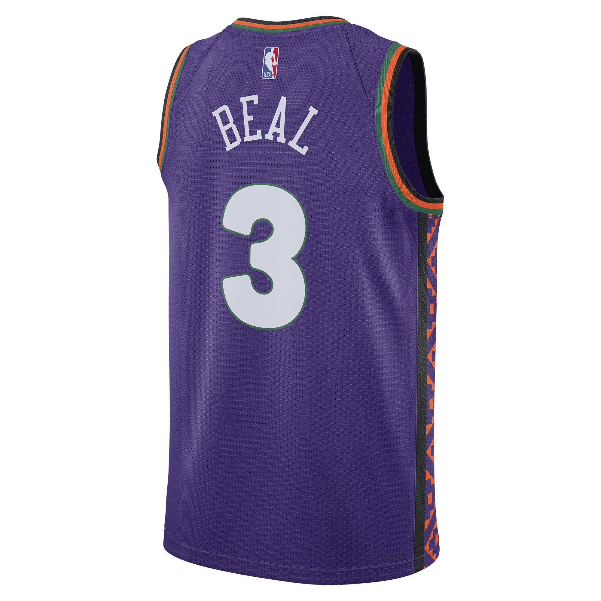 Bradley Beal Valley Jersey Purple - Premium 2024 Nike Swingman