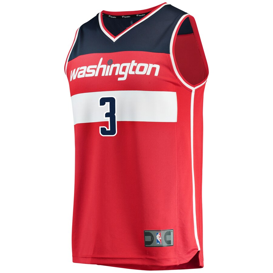 Bradley Beal Washington Wizards Fanatics Branded Fast Break Replica Jersey Red - Icon Edition