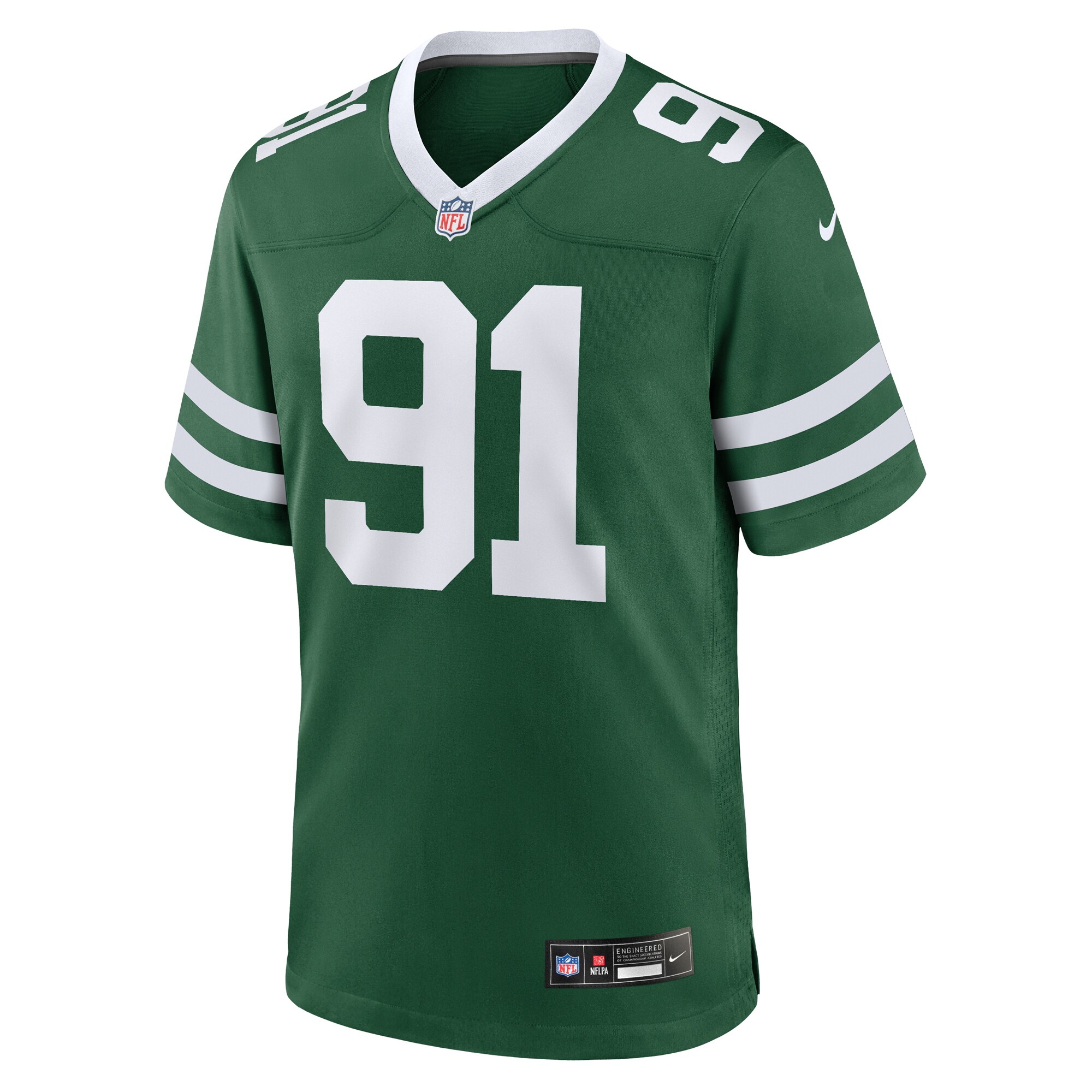 Braiden McGregor New York Jets Nike Team Game Jersey - Legacy Green