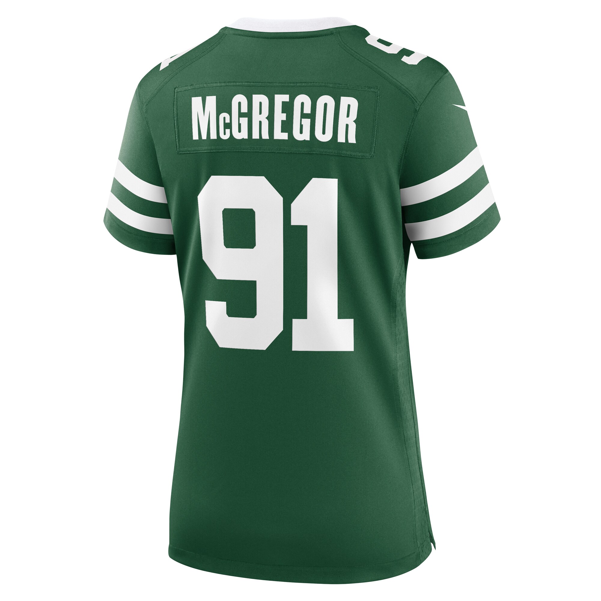 Braiden McGregor New York Jets Nike Women's Team Game Jersey - Legacy Green