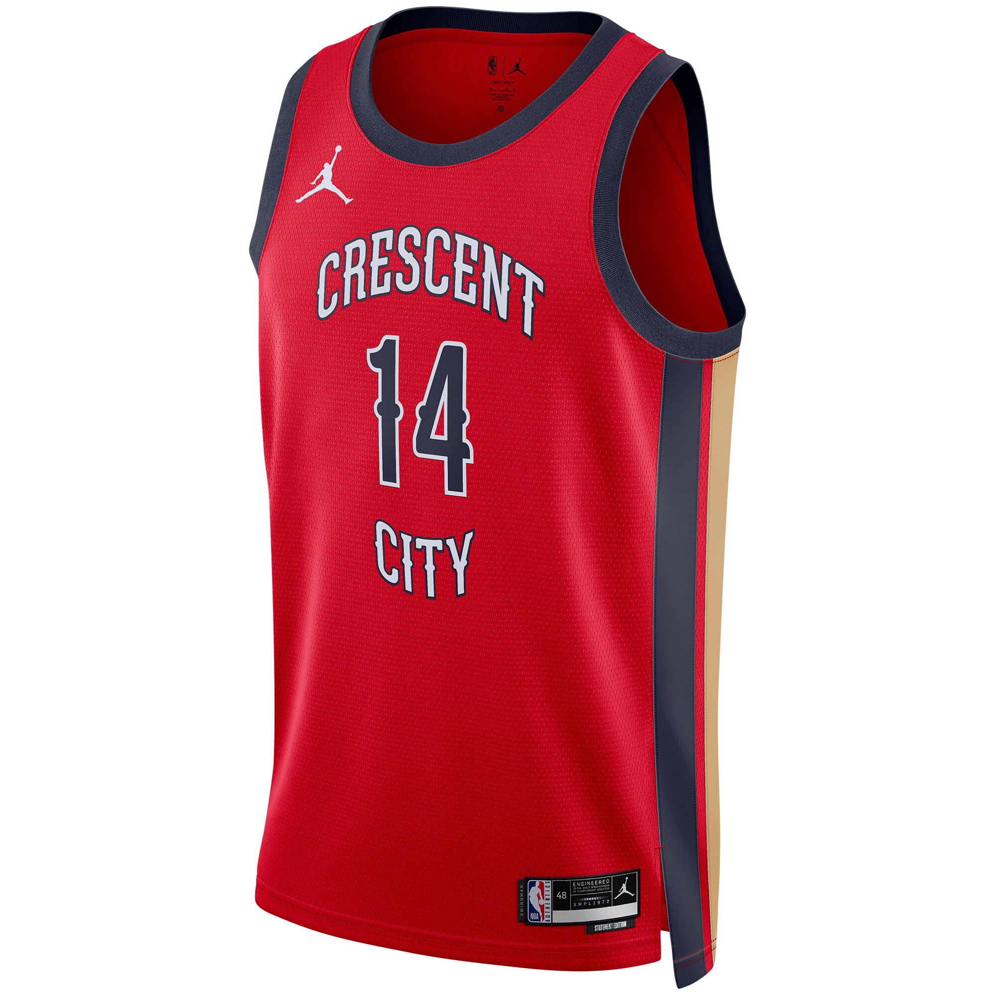 Brandon Ingram Jordan Brand Red Statement Jersey - Premium 2024