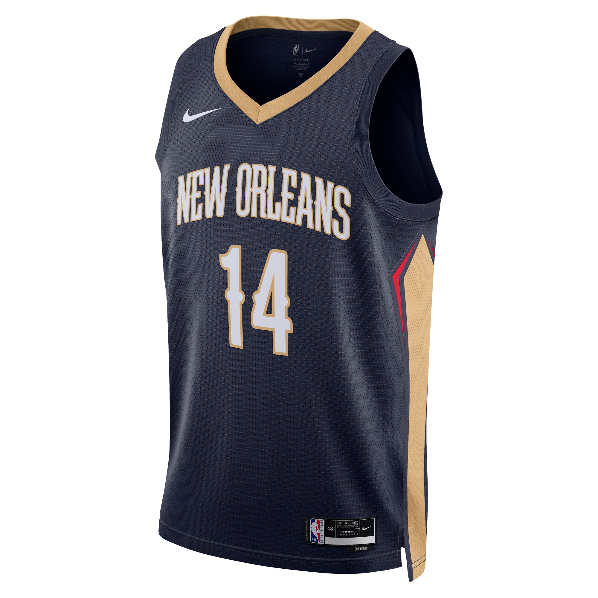 Nike Brandon Ingram Icon Jersey – Amazing 2024 Pelicans Swingman