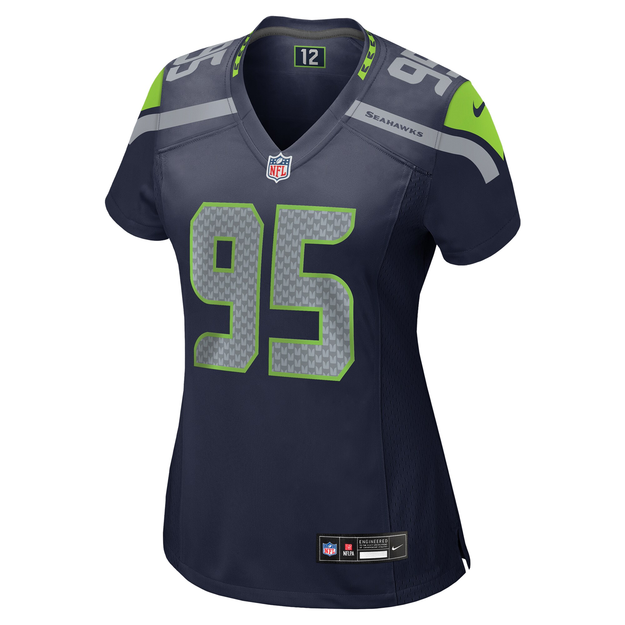 Brandon Pili Seattle Seahawks Nike Women's Team Game Jersey -  College Navy
